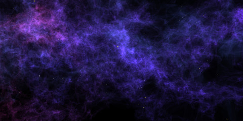 purple nebula background