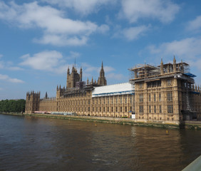 Sticker - Houses of Parliament conservation works in London