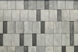 gray tile wall, close up background