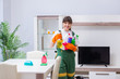 © Elnur - Professional cleaning contractor working at home