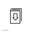 © Yurii - Download book icon vector