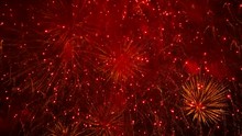 Sparkling With Golden Sparks Red Salute