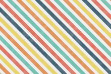 Colourful Diagonal Stripe Pattern