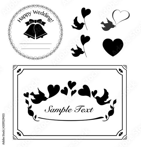 グリーティングカード フレーム素材セット Buy This Stock Vector And Explore Similar Vectors At Adobe Stock Adobe Stock