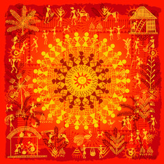 warli tribal art