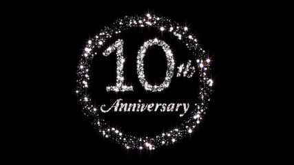 Wall Mural - 10th year anniversary overlay