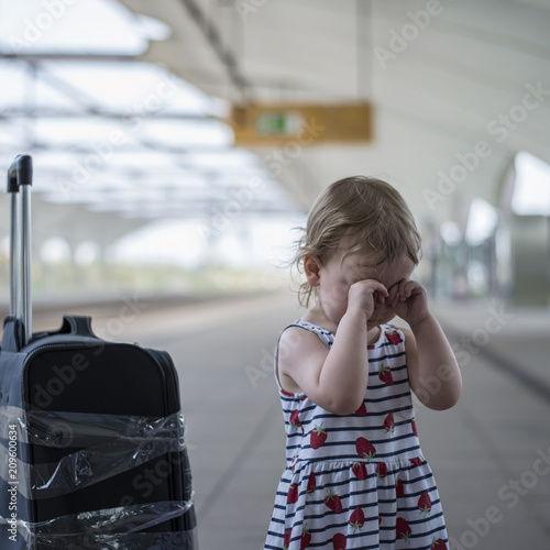 little girl travel suitcase