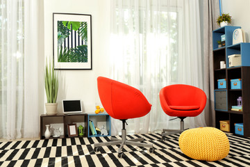 Sticker - Interior of beautiful modern room