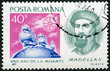 ROMANIA - 1971: shows Ferdinand Magellan (1480-1521), Portuguese explorer