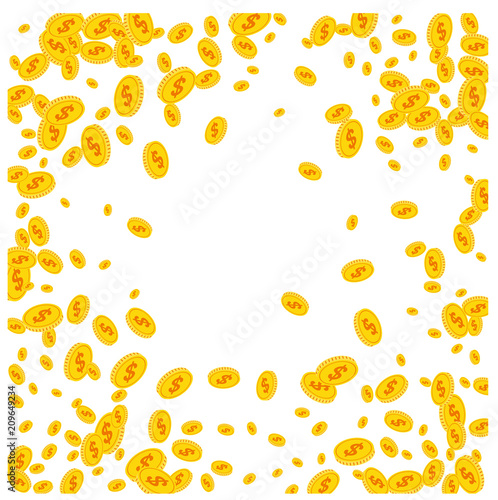 Money Background Cash Golden Dollars Fly Flat Vector Cartoon Illustration Objects Isolated On A White Background Stock Vector Adobe Stock Money Background Cash Golden Dollars Fly Flat Vector Cartoon Illustration Objects Isolated On A White Background Stock Vector Adobe Stock