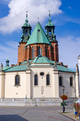 Sticker - Famous church in Gniezno, Poland