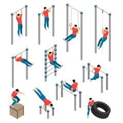 Wall Mural - Workout Gym Icons Collection