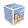 Portuguese culture (Portugal - Europe) - Cube shaped concept image