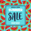 © Karolina Madej - Concept of poster for Summer Sale. Vector.