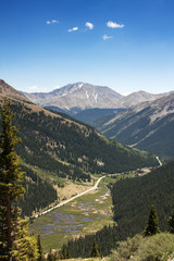 Wall Mural - East View From Atop Independence Pass, Colorado