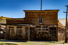 The Ghost, Mining Town Of Bodie In Mono County, California Sits In A State Of Arrested Decay 