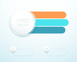 © olliethedesigner - Infographic 3 Step 3d Circle Banner List Template