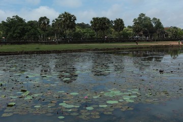 Canvas Print - Temple Khmer d'Angkor