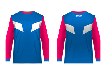 Wall Mural - sportswear jersey template