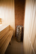 sauna and steam room