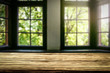 table desk and window background of summer time 