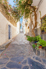  ruelle de Cadaqués, Costa Brava, Espagne