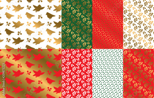 Simple geometric xmas repea...