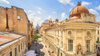 Bucharest Old Town Sunny Summer Day - Romania