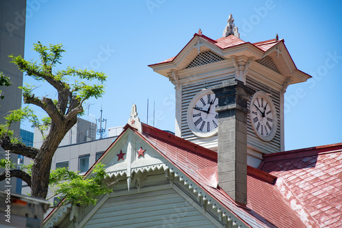 晴れた日の札幌時計台 北海道 札幌市の観光イメージ Stock Photo Adobe Stock 晴れた日の札幌時計台 北海道 札幌市の観光イメージ Stock Photo Adobe Stock