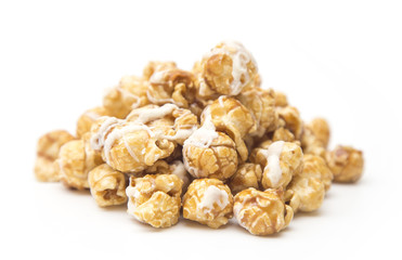 Wall Mural - Caramel Popcorn Drizzled with White Chocolate