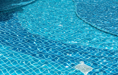Wall Mural - water in swimming pool texture