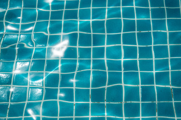 Fotomurali - water in swimming pool texture