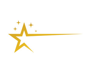 star logo vector and template icon