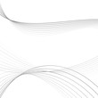 curvy abstract line wave graphic gray background