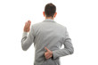© Catalin Pop - Back view of man showing oath gesture and thumb up