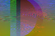 © NL - Glitch texture pixels neon color