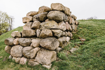 Wall Mural - old stone wall