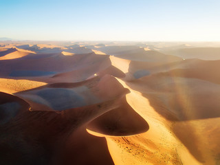 Wall Mural - Desert Sand Dunes in Southern Namibia taken in January 2018