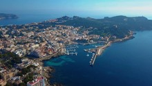 Aerial View. Cala Ratjada On The Coast Of Mallorca