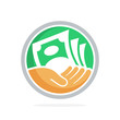 © adresiastock - icon vector illustration with concept of fundraising, business loan money, save money, and other financial management