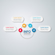 © vecarto - Vector infographic template for diagram, graph, presentation, chart, business concept with 4 options.