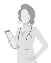 Default placeholder doctor half-length portrait