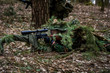 © Piotr Jankowiak - Airsoft player during patrol in forest