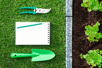 Wall Mural - Gardener's to-do list