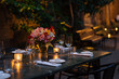 © ADDICTIVE STOCK - Elegantly set table at beautiful patio