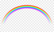 Vector rainbow arch illustration