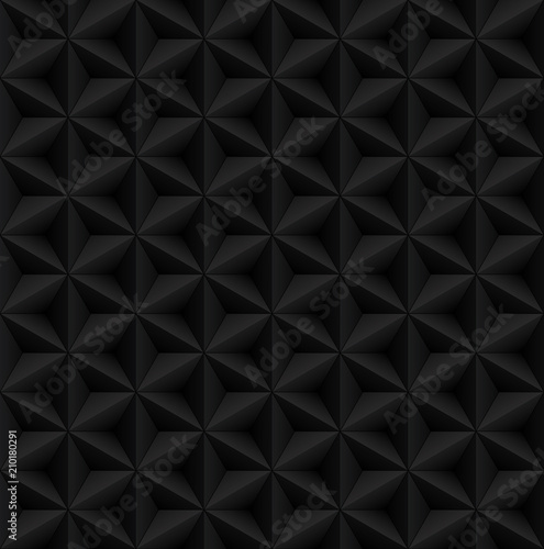 Abstract Black Diamond 3d Geometric Seamless Pattern Vector Illustration Buy This Stock Vector And Explore Similar Vectors At Adobe Stock Adobe Stock