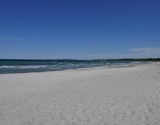 Fototapeta Morze - Baltic Sea,  Germany, Schleswig-Holstein, Hohwacher Bucht, Blekendorf, Sehlendorfer Strand