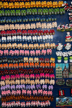 Minature Dutch Clogs For Sale To Tourists In Amsterdam
