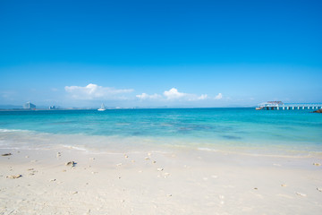 beach and sea